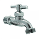 Llave Metálica De Jardín Para Manguera Cromo Satinado Liviana x 6 Unidades 797273331