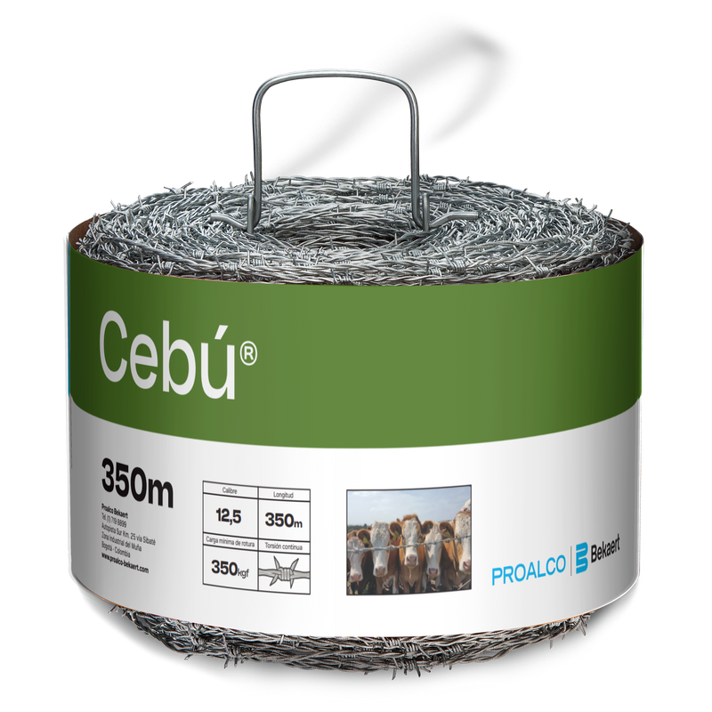 Púas Cebú calibre 12.5 X 350 mts