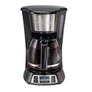 Cafetera Programable Hamilton Becah 12 Tazas Negro 49630G