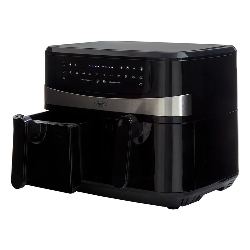 Freidora Doble Canasta Haceb 8 Litros 120 Voltios Negro 9002770