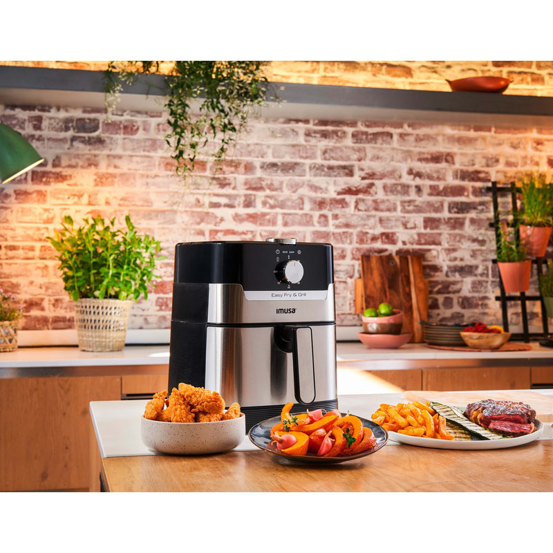 EZ501D56   Freidora Easy Fry Grill 2 en 1 Inoxidable