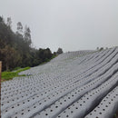 Acolchado para suelos, plata negro, ancho 1,2mts, Largo 1000mts 1212121000-NP-3-12