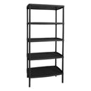 Mesa Rectangular de 5 Niveles Negro 08551NEGRO
