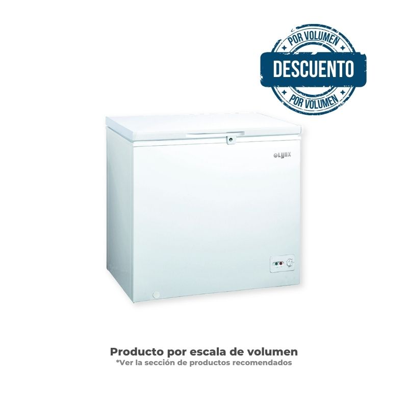 Congelador Horizontal 198 Litros Lynx Blanco. HS259CN