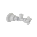 Válvula De Regulación Plástica Para Lavamanos, Lavaplatos y Sanitario de 1/2" x 1 Unidad 957900001