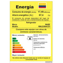 Nevera Frost Mabe 229Lt 1 Puerta Grafito RMU235NACG1