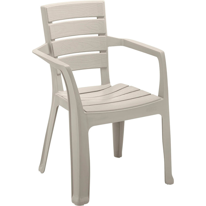 Silla Barú con Brazo Taupé 10827