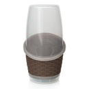 Cubiertero Rattan Café 02442CAFE