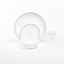 Vajilla Corelle 4 Puestos 16 Piezas Mystic Gray 1119398