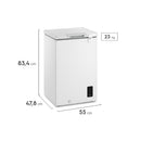 Congelador Horizontal Electrolux 95L Inverter Blanco EFH10S3C5AW