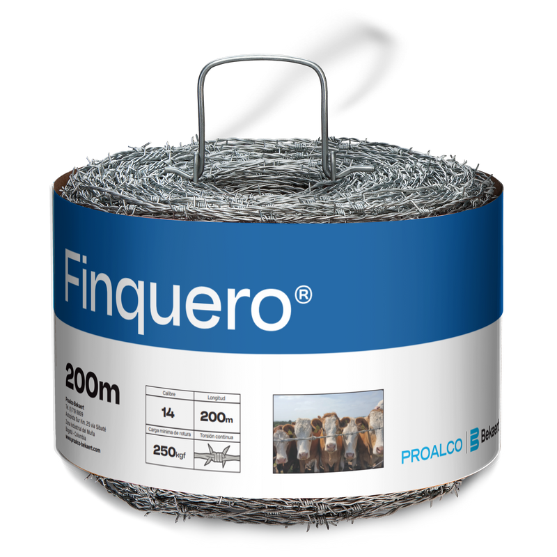 Púas Finquero calibre  14.0 X 200 mts -210226