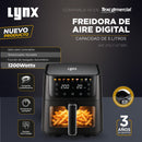 Freidora de Aire Digital Lynx 5 L 1200W Negro LY-AF989