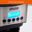 Cafetera IMUSA Grand Café 14 Tazas Programable Negro 1510002378