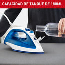 Plancha Vapor T-Fal Steam Essential 180ml Azul 1830008952