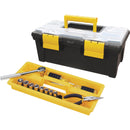 Caja Herramientas 16 Pulgadas Tapa Panal Negro 3390