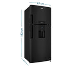 Nevera No Frost Mabe 470LT Grafito RMP470BCG