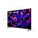 Televisor Hyundai QLED 65" 4K UHD Smart Roku TV Gris HYLED6516QR