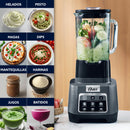 Licuadora Oster Xtreme Mix 1500W Reversible Vaso Vidrio 2L Gris 2197104