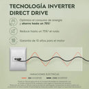 Lavadora Electrolux 18Kg Carga Superior Inverter Direct Drive Negra EWIY18F6XSZB