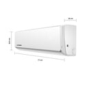 Aire Acondicionado Mini Split Hyundai On/Off 12.000 BTU 220V Blanco HY12K234AC