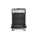 Estufa de Piso 4 Puestos 23" 110V Inox EMC6050NFX1