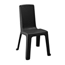 Silla eterna sin brazos color negro 8745