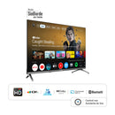 Televisor Hyundai QLED 32" HD Google TV Gris Oscuro HYLED3259QG