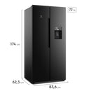 Nevecon Valparaiso Side by Side de 451Lt Negro ERS45F3C5EB