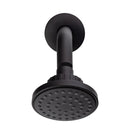 Regadera con Brazo Dalia Negro Mate DL4075551