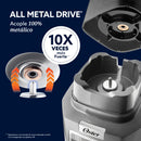 Licuadora Oster Xtreme Mix 1500W Reversible Vaso Vidrio 2L Gris 2197104