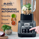 Licuadora Oster Xtreme Mix 1500W Reversible Vaso Vidrio 2L Gris 2197104