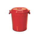 Tanque 80 Litros con Tapa - Rojo 190