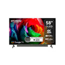 Televisor Hyundai QLED 4K UHD 58" Google TV Gris Oscuro HYLED5815SQG