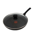 Sartén DE 30Cm Tapa de Vidrio Anti Adherente Force 298500