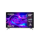 Televisor LED Smart Hyundai 43" FHD Roku TV Gris HYLED4325RIM