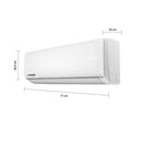 Aire Acondicionado Mini Split Hyundai On/Off 12.000 BTU 110V Blanco HY12K124AC