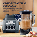 Licuadora Oster Xtreme Mix 1500W Reversible Vaso Vidrio 2L Gris 2197104