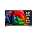 Televisor Hyundai 58" QLED 4K UHD Smart Google TV Gris Oscuro HYLED5813QG