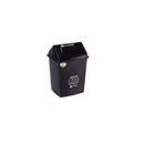Papelera vaiven de 22lt peletizada color negro 1127