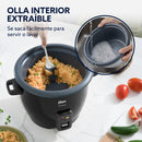 Arrocera Oster 7 Tazas Antiadherente DiamondForce Negro 2212404