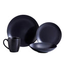 Vajilla Ébano 16 Piezas, 4 Puestos Multicolor VL1894040216