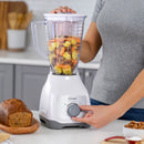 Licuadora Oster Kaliman 2 Velocidades + Pulso Vaso Plástico 1.25L Blanca 2110675