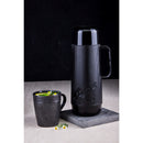 Termo Liso 1 Litro Color Negro Azul 1257200