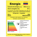 Nevera No Frost Congelador Inferior 360 Litros Negro RMB432PXBQP0