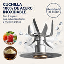 Licuadora Oster Vortex 800W Vaso de Vidrio 1.6L Negro 2233933