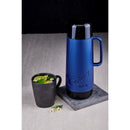 Termo Liso 1 Litro Color Negro Azul 1257200